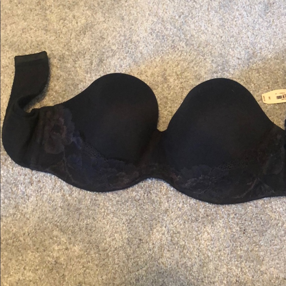 Strapless bra